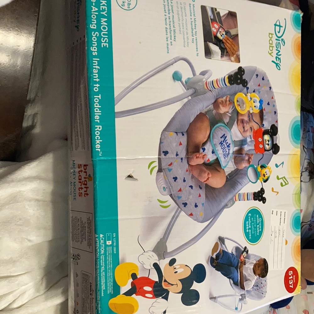Infant to toddler Disney baby rocker /swing.